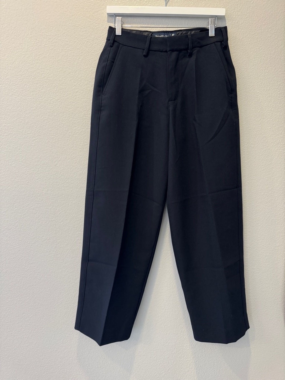 Abercrombie & Fitch Black Men's Dress Trousers